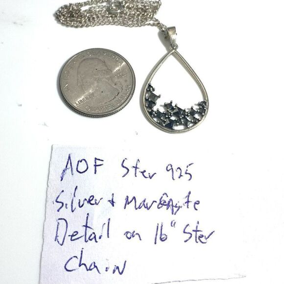 AOF Sterling 925 Necklace - Picture 10 of 10
